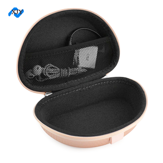 Beats Studio Pro、Solo3、Solo2、SoloHD Headphone Case Heart-Shaped Protective Carrying EVA Hard Headphone Case Storage Bag Black Color Lightweight